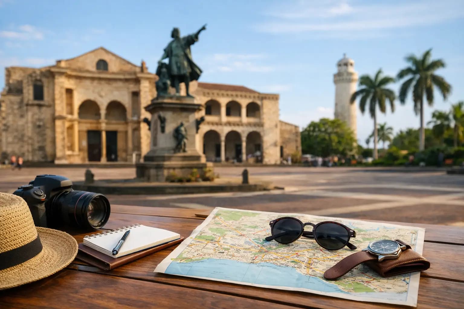 Exemplu de itinerar de excursie de o zi la Santo Domingo