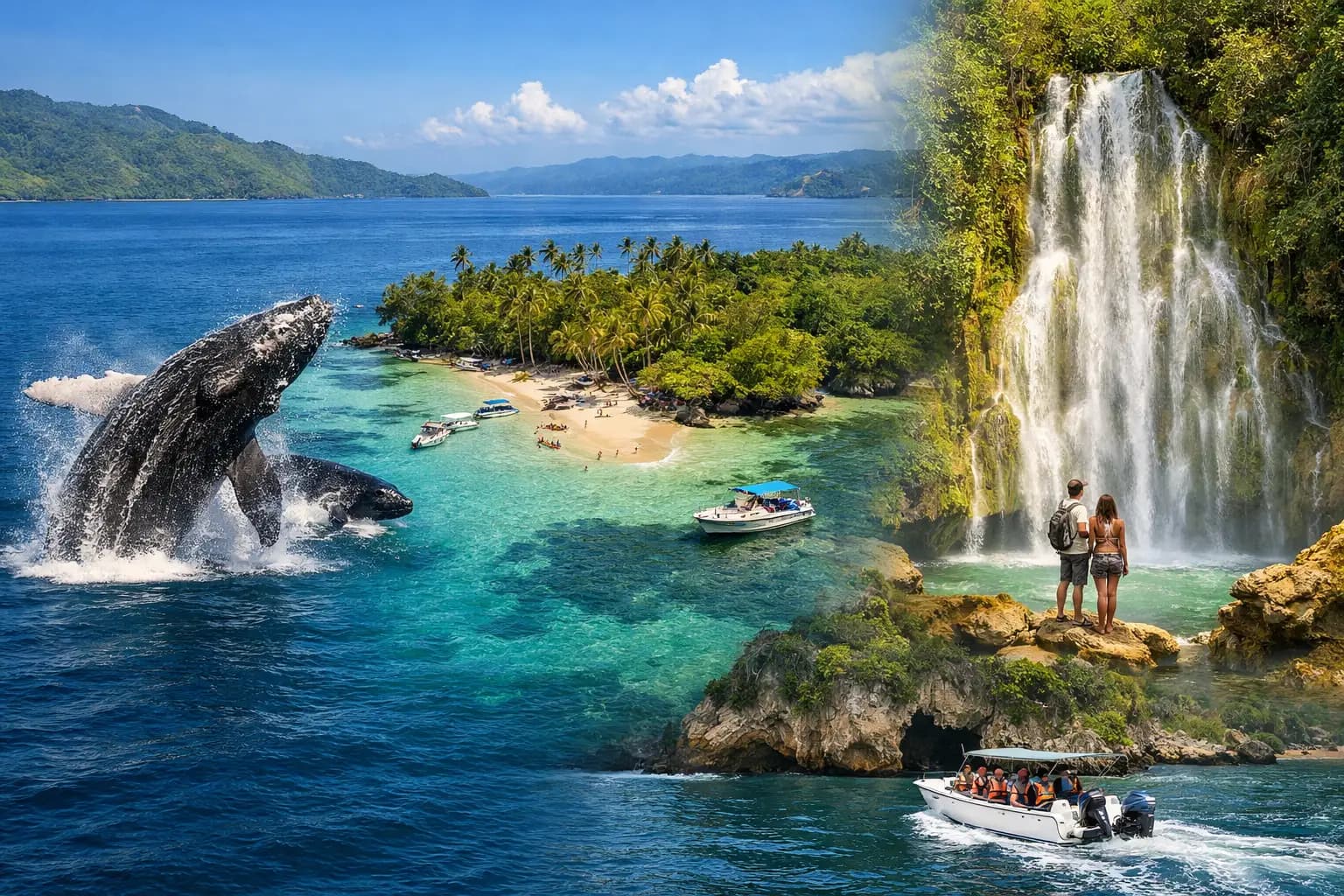7 cele mai bune excursii de jumătate de zi în Samana