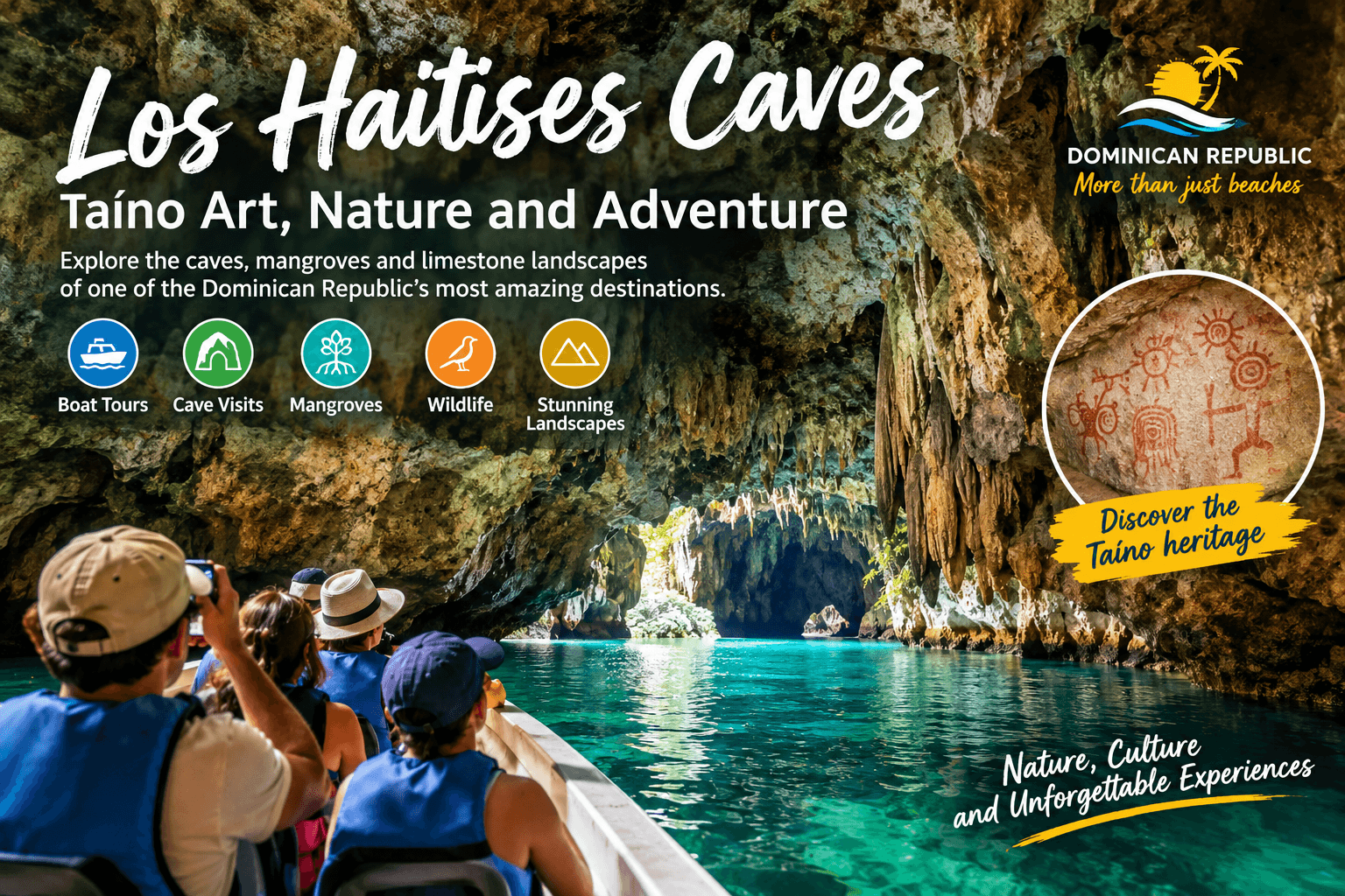 Peșterile Los Haitises: Arta Taíno, excursii cu barca și ghid de călătorie